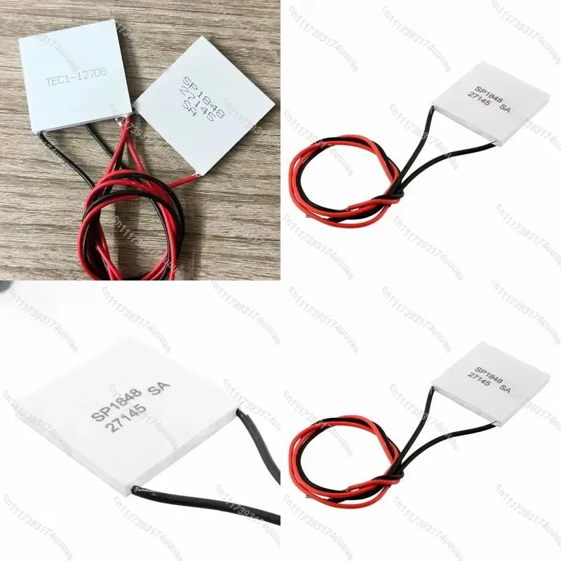 5pcs Thermoelectric Cooler Peltier Module TEC1 SP1848 27145 Heatsink Plate 120 Degree Temperature Control Semiconductor