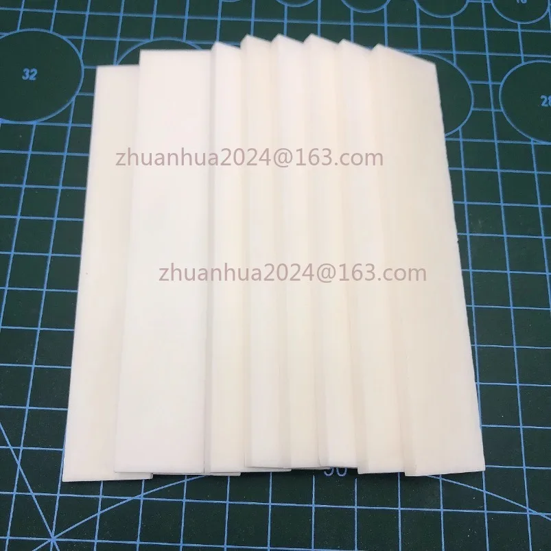 2pcs  80×23×7mm Natural Beef Bone Pieces Beef Bone Plate Beef Bone Raw Material Carving String Instruments