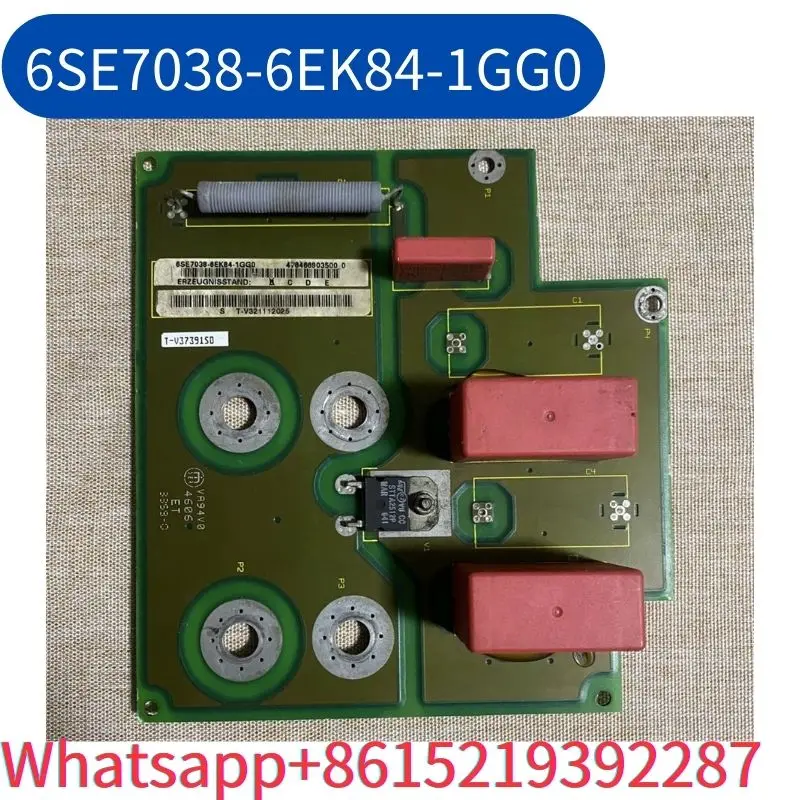 second-hand 6SE7038-6EK84-1GG0 inverter resistance capacitance absorption board tested ok