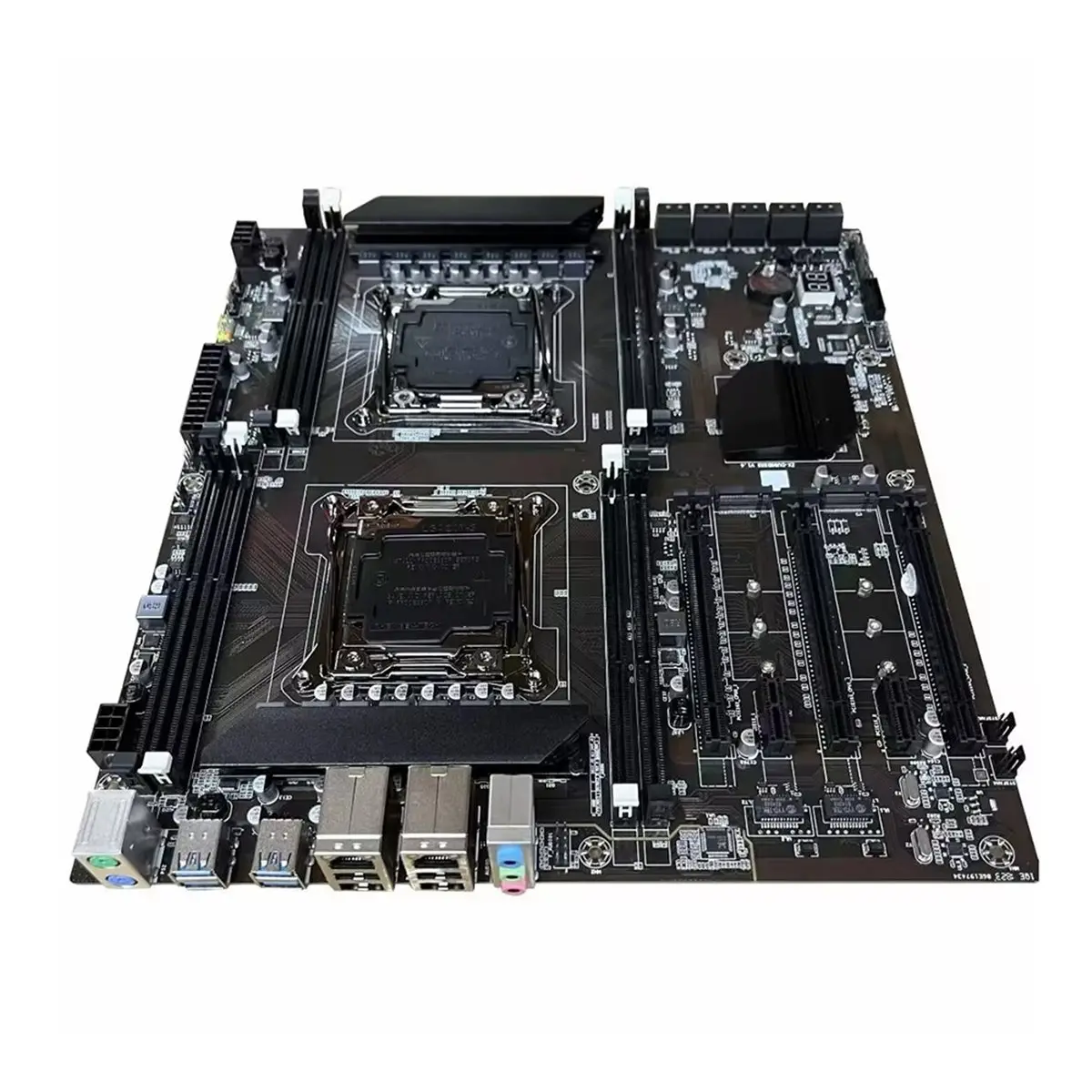 Big Discount X99 Dual-Socket Motherboard LGA2011-3 Supports 8XDDR3 RAM Dual Ethernet Ports Supports E5 2678 V3 2676 V3 CPU