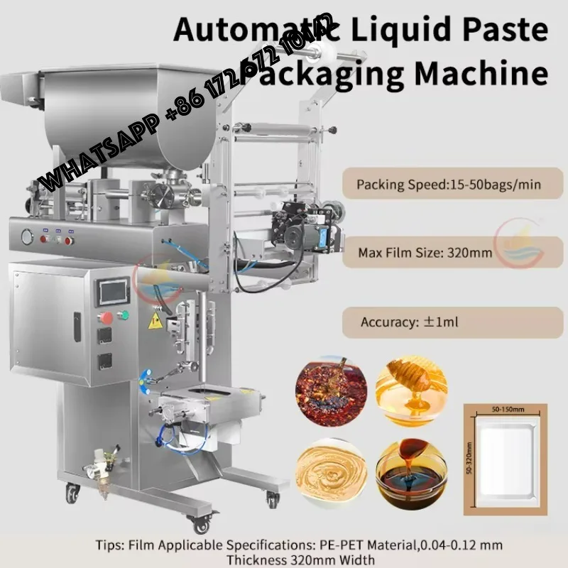 

БестселлерАвтоматическая машина для наполнения и упаковки медовых пакетов медовых пакетов медовых пакетов и упаковки жидкостей
