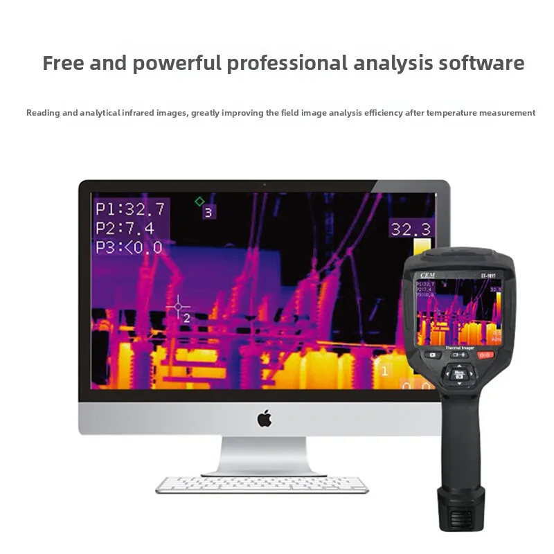 CEM DT-9897 384x288 Professional Thermal Image High Performance Thermographic Camera Imaging Monitor System TFT Color