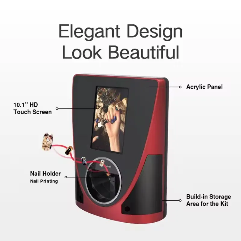 

Hot Sale Items Robot Nail Manicure Machine Quick Manicure Christmas Nail Art
