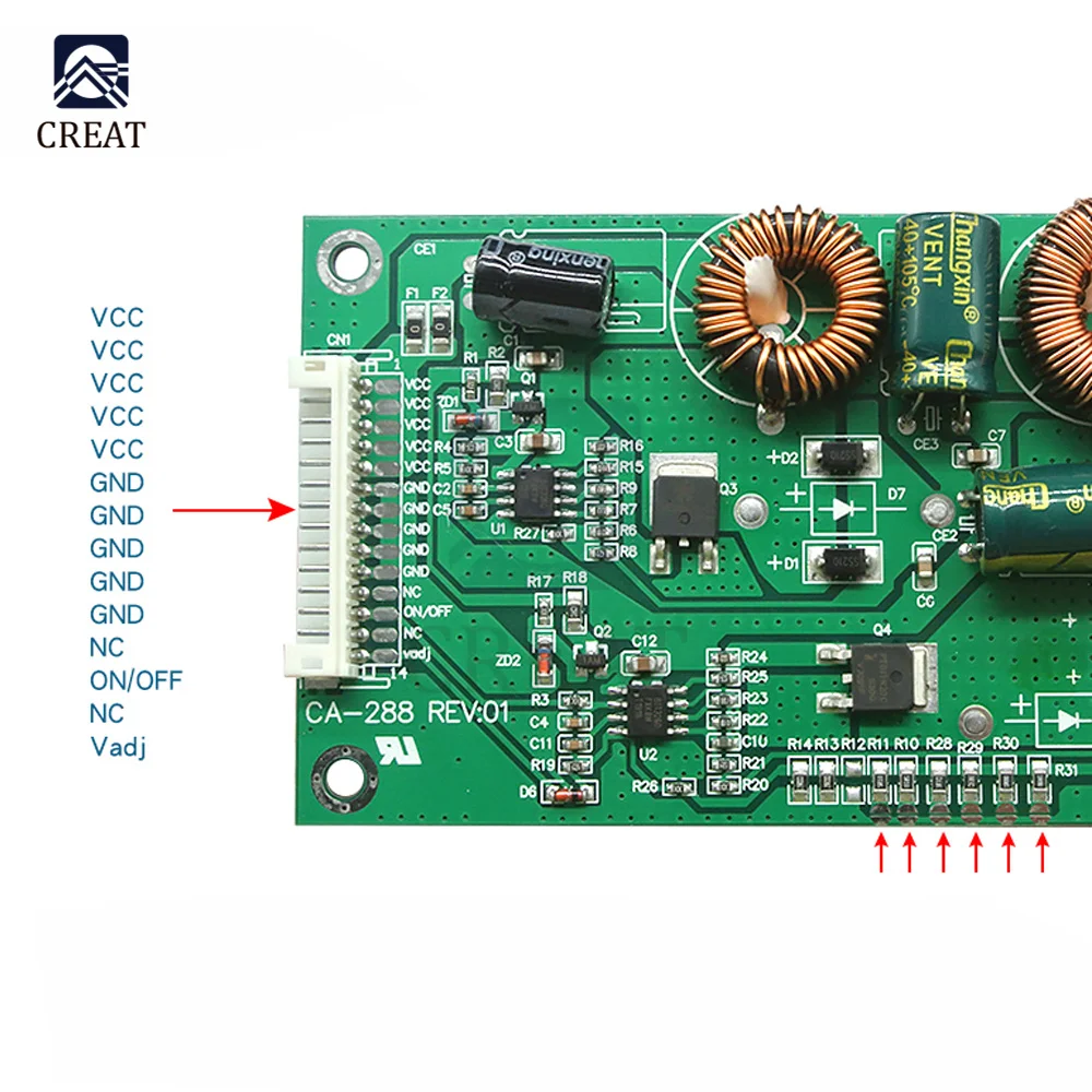 CA-288 Universal 26 to 55 Inch LED LCD TV Backlight Driver Board TV Booster Module Constant Current Voltage Board