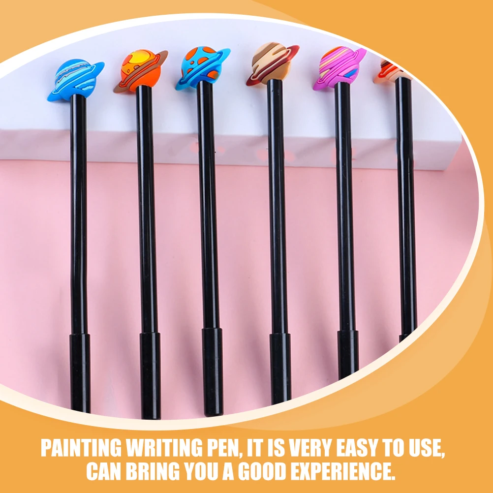 

12pcs Pen Smooth Writing Wear Resistance Portable Office School Supplies Cartoon Cartoon Pens Teachers Students