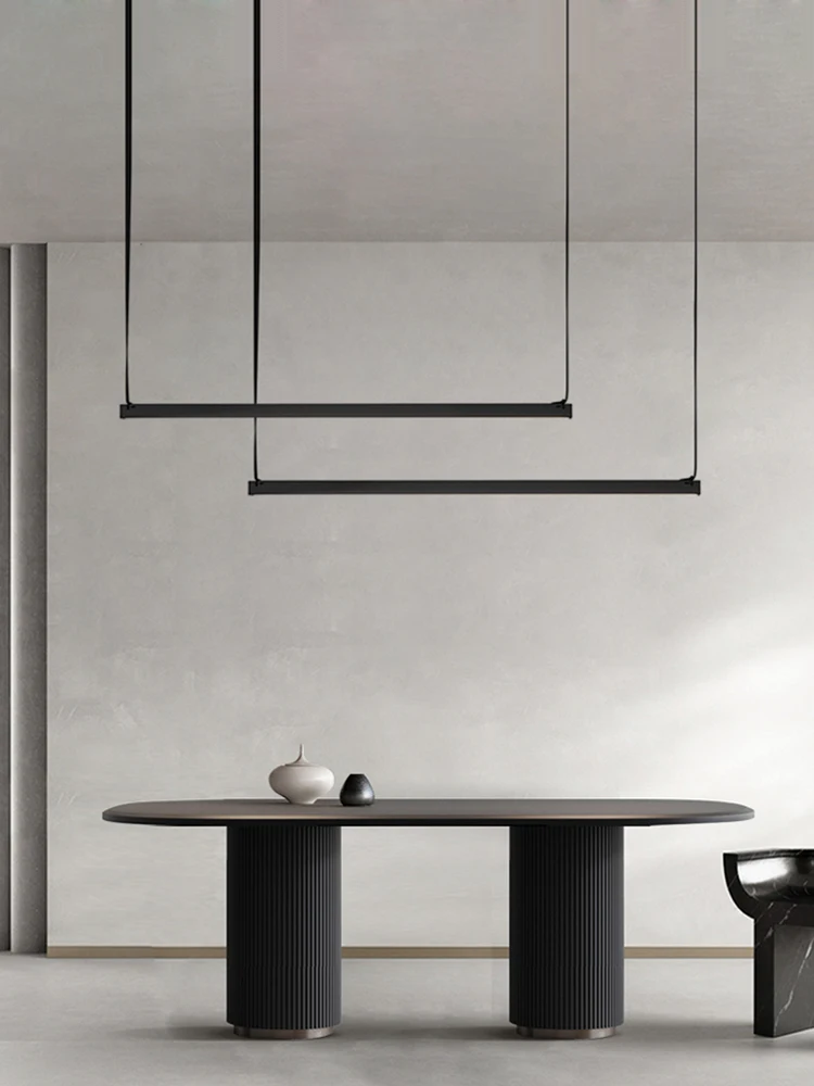 

Flexible Textile Belt Aluminum Dimmable LED Hanging Lamps Pendant Light Chandelier Suspension Luminaire Lampen For Dinning Room