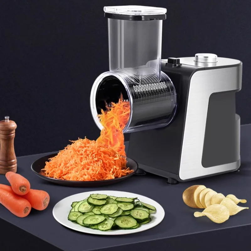 Electric Vegetable Cutter Multi-function Household Potato Slicer Full-automatic Vegetable Slicer