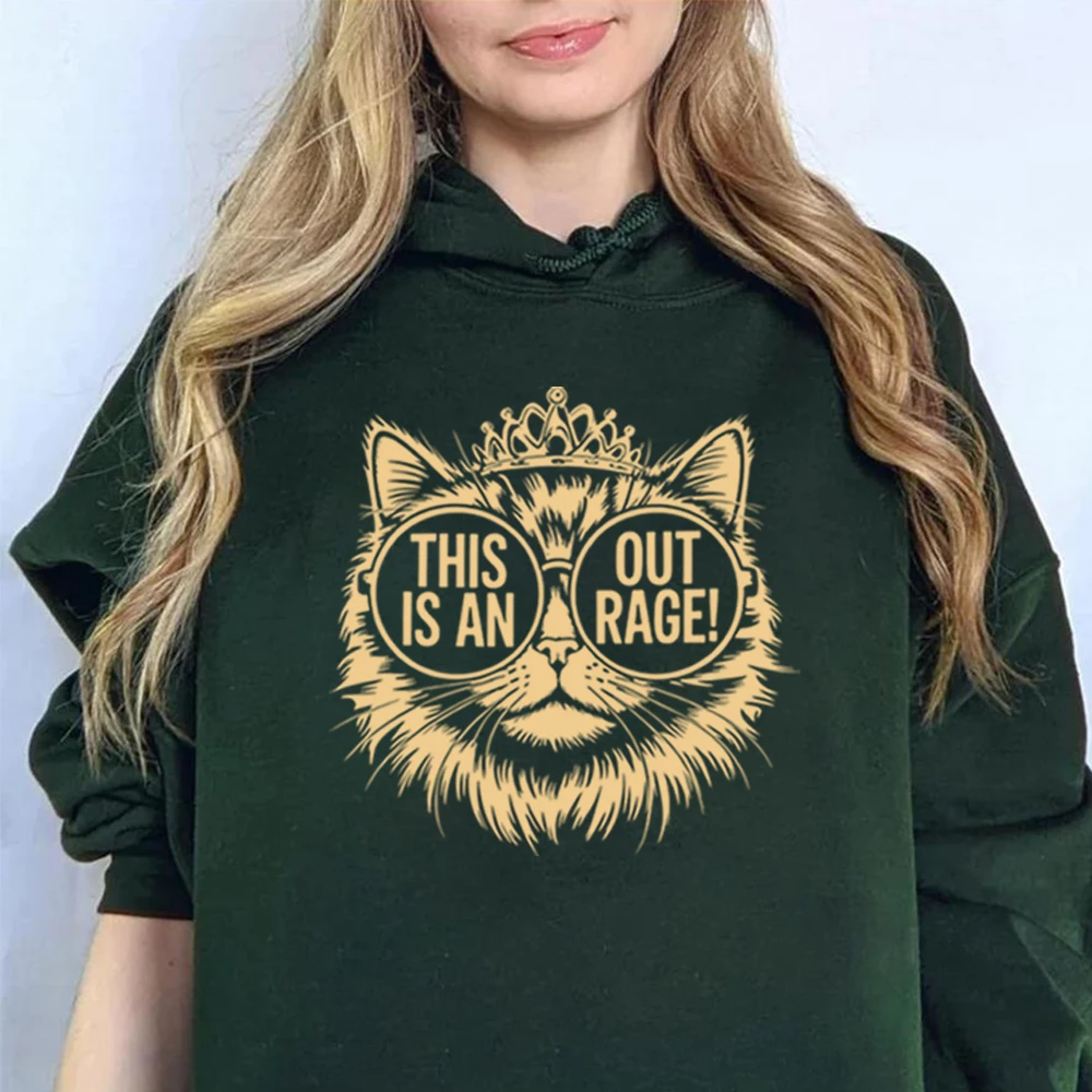 

Princess Donut Mongo Hoodie This Is An Outrage Dungeon Crawler Carl Shirt Cat Lover Gift for LitRPG Lovers Book Series Hoodies
