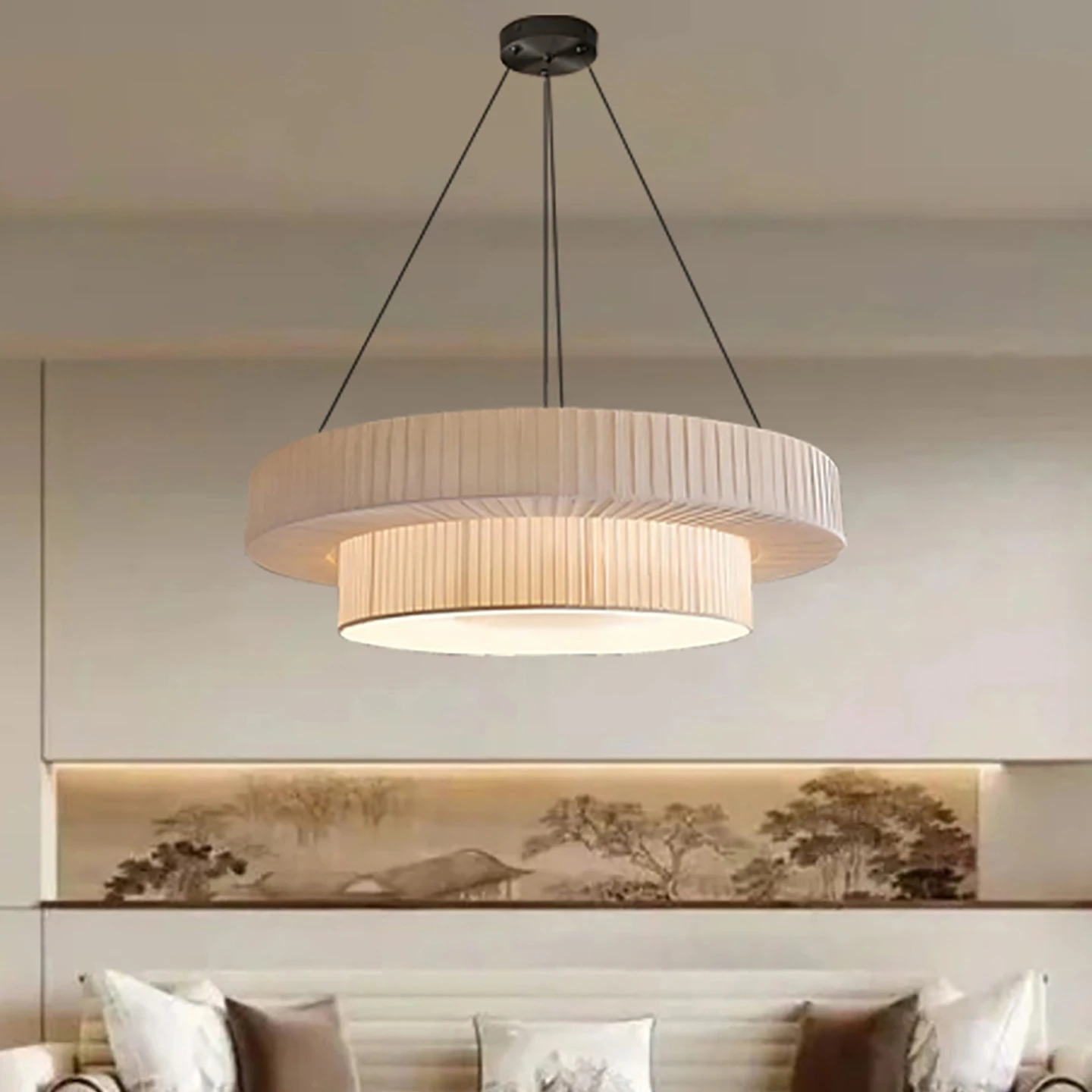 New Chinese style pendant light 2025, new catering, hotel, private room, restaurant