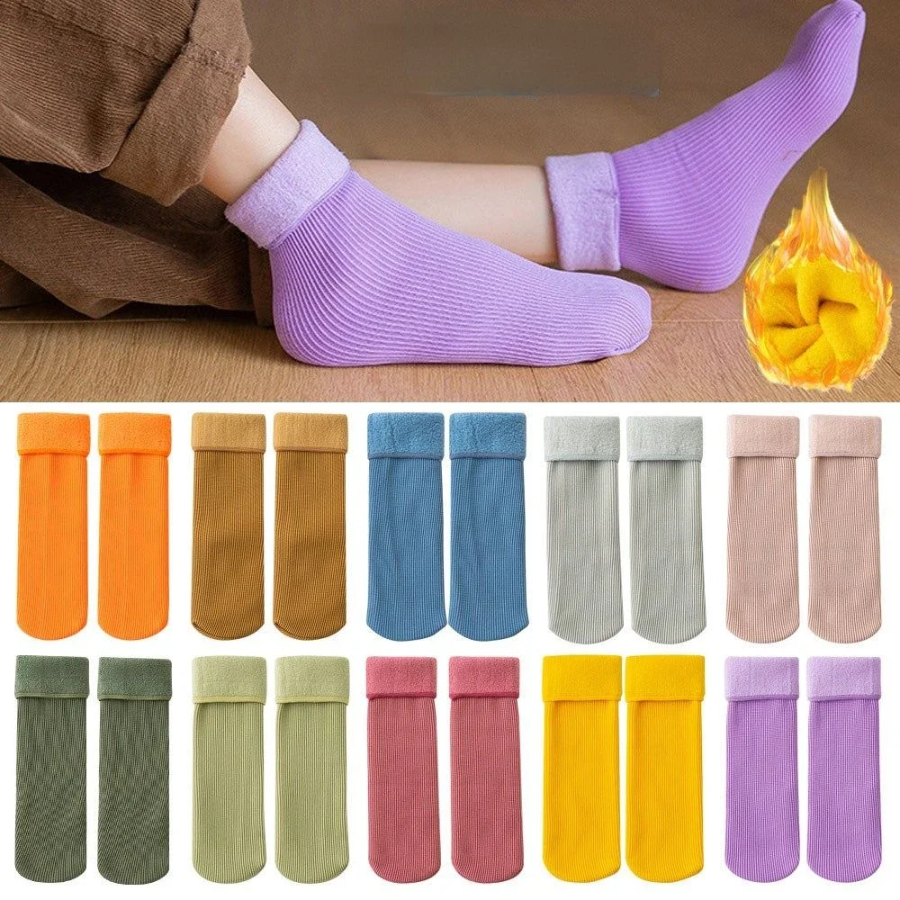 

Детские зимние носки, утепленные теплые носки, морозостойкие утолщенные зимние мужские и женские детские носки ярких цветов