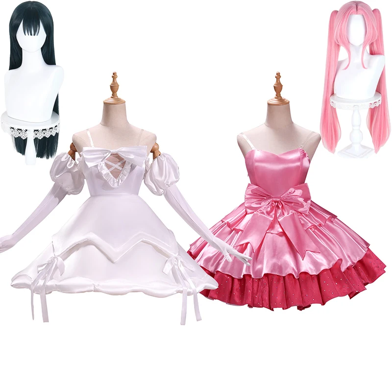 Alien Stage Zombie Stage Sua Mizi Cosplay Kostüm Perücke ZOMST Blutdämon Kleid Pop-Star Outfit Damen Dark Idol Sänger Uniform
