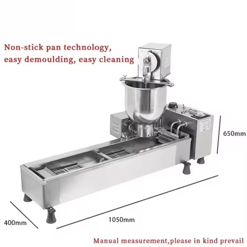 Donut Making Machine Automatic Waterproof Mini Stainless Steel Doughnut Making Electric Donut Making Machine for Snacks