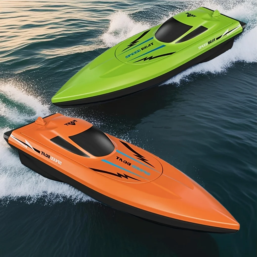 2.4G RC Speedboat - High Speed Remote Control Boat for Pools/Lakes, Ideal Holiday Gift for Boys Girls