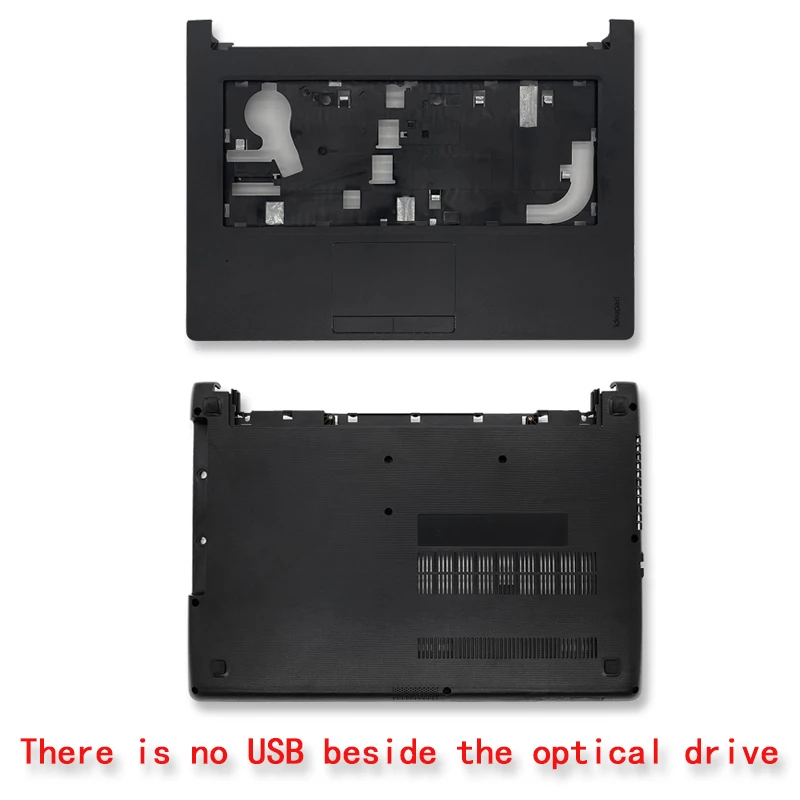 NEW Shell For lenovo TianYi 310-14isk 110-14ISK Series Laptop Palmrest Upper Top Cover /Bottom Case Black