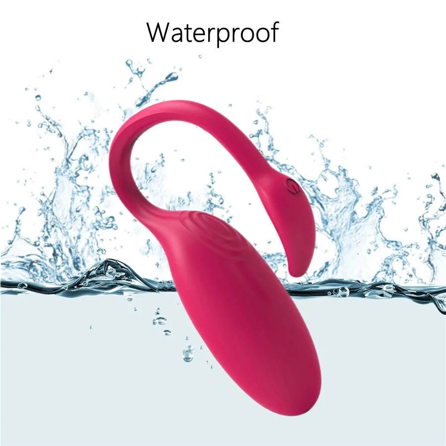 Flamingo APP Bluetooth Vibrating Egg Clitoris Stimulator G-spot Massager Vibrating Ball Magic Motion Vibrator Sex Toy For Woman