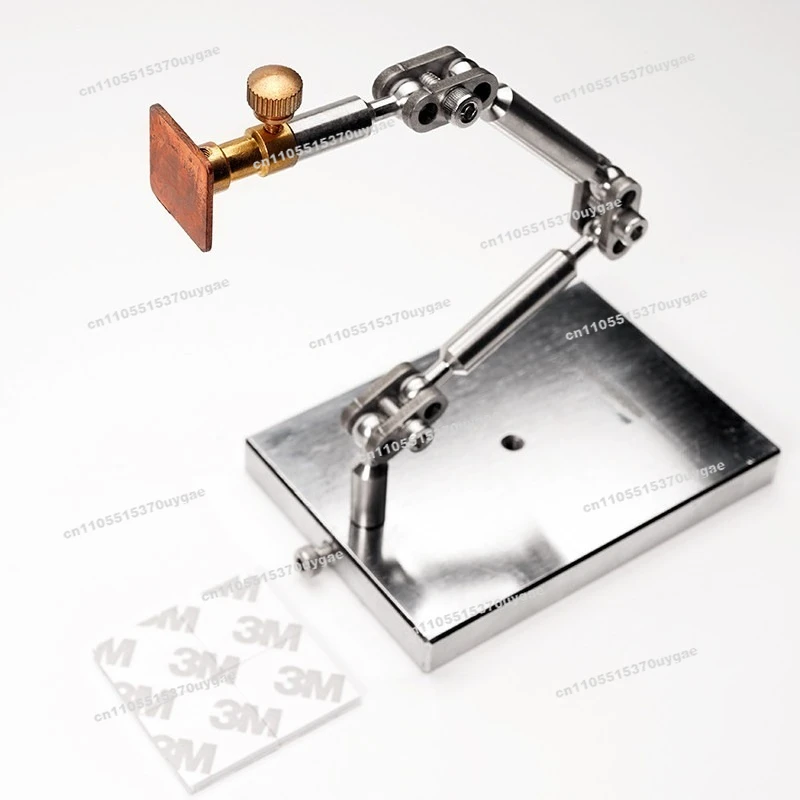 FOR Square Seat Bracket Flexible Universal Adjustable Stainless Steel Doll Holder Model Props