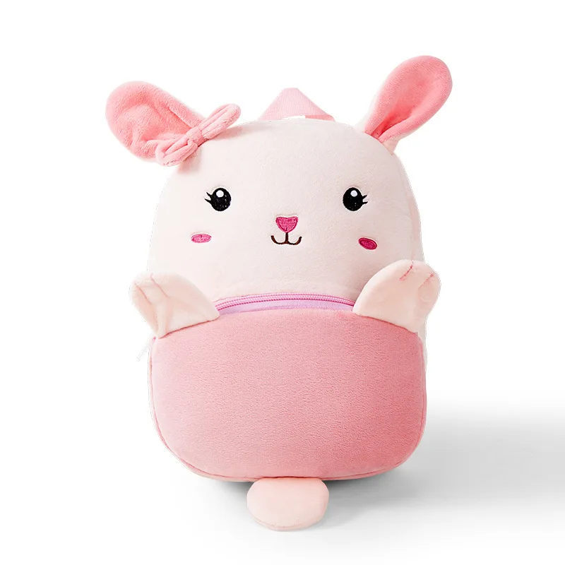 1-6 Years Old Toddler Backpack for Boy and Girl Cute Soft Plush Children Bag Animal Cartoon Small Mini Backpack