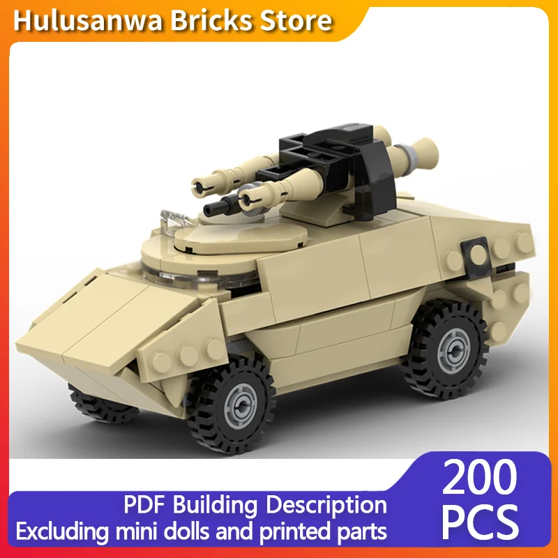 

R3 Capraia WW2 Военные танки Модель MOC Строительные кирпичи Военное оборудование Модульная технология Подарок Праздник Сборка Детский игрушечный костюм