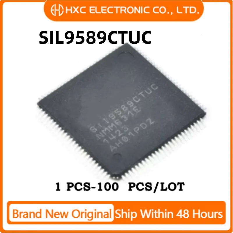 

5PCS/10PCS/50PCS New SIL9589 SIL9589CTUC QFP100 IC Chip