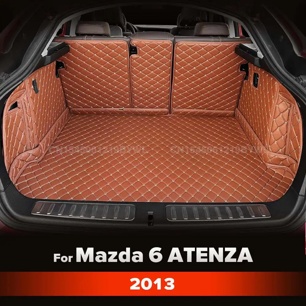 

For Mazda 6 Atenza 2013 Auto Full Coverage Trunk Mat Car Anti-dirty Pad Protective Pad Cargo Liner Interior Accessories