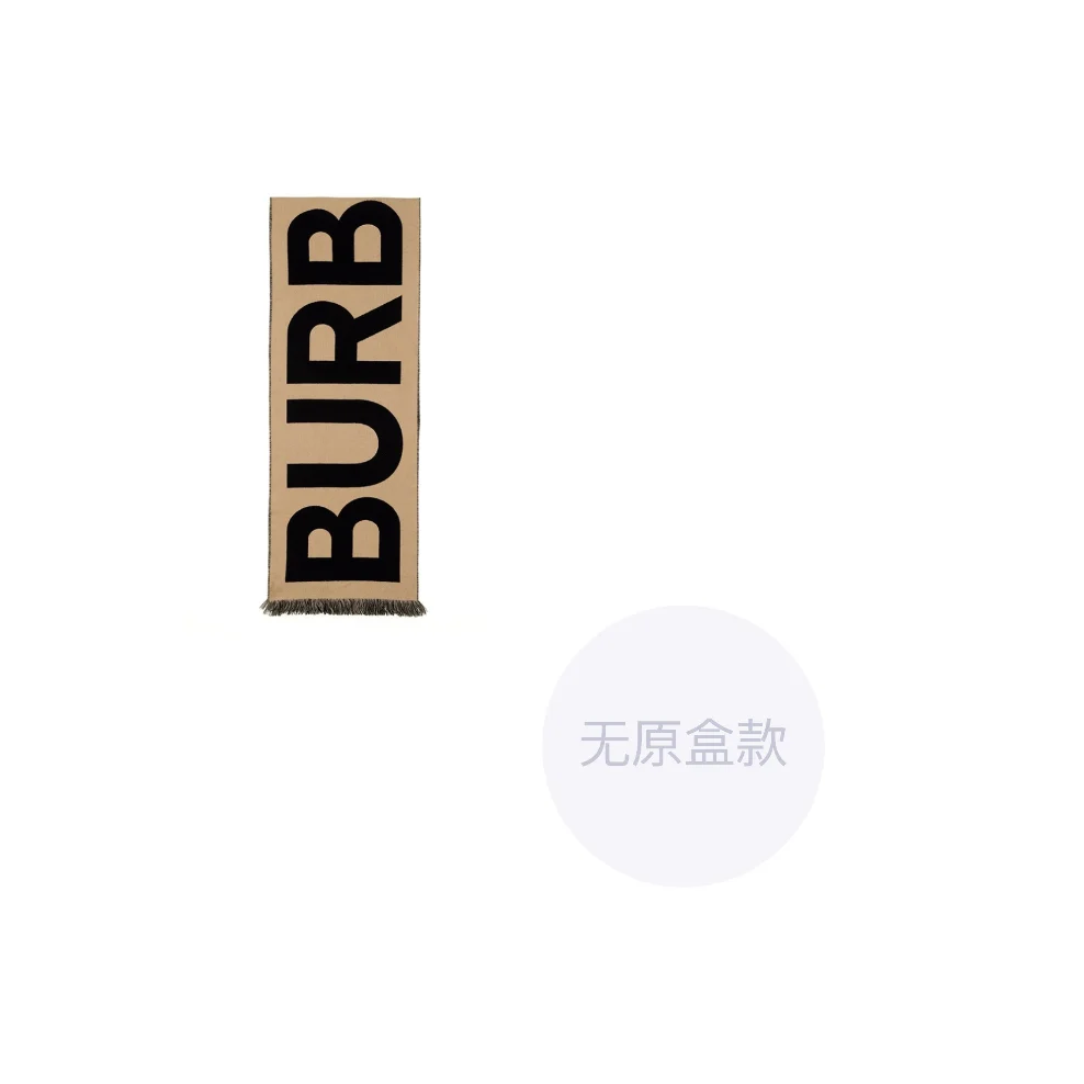 

Burberry Logo Wool Jacquard Scarf 8035525