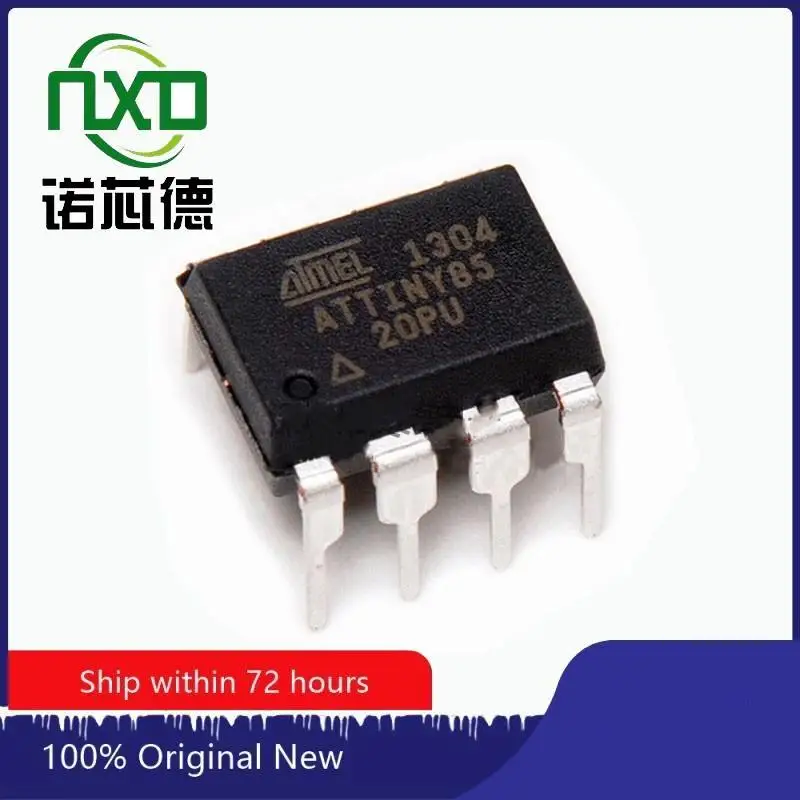 10PCS/LOT ATTINY85-20PU Original Fast Delivery Electronic Components Integrated Circuits Chips IC Microcontroller Attiny 