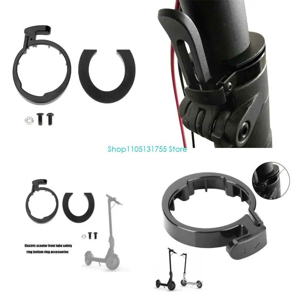 

Electric Scooter Rings Buckle Guard Rings Front Round Locking Rings Limit Rings Electric Scooter Part Easy Installation