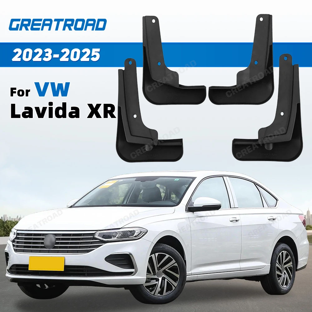 

For VW Volkswagen Lavida XR 2023-2025 Fender Mudflaps Splash Guards Mudguards Mud Flaps car Accessories