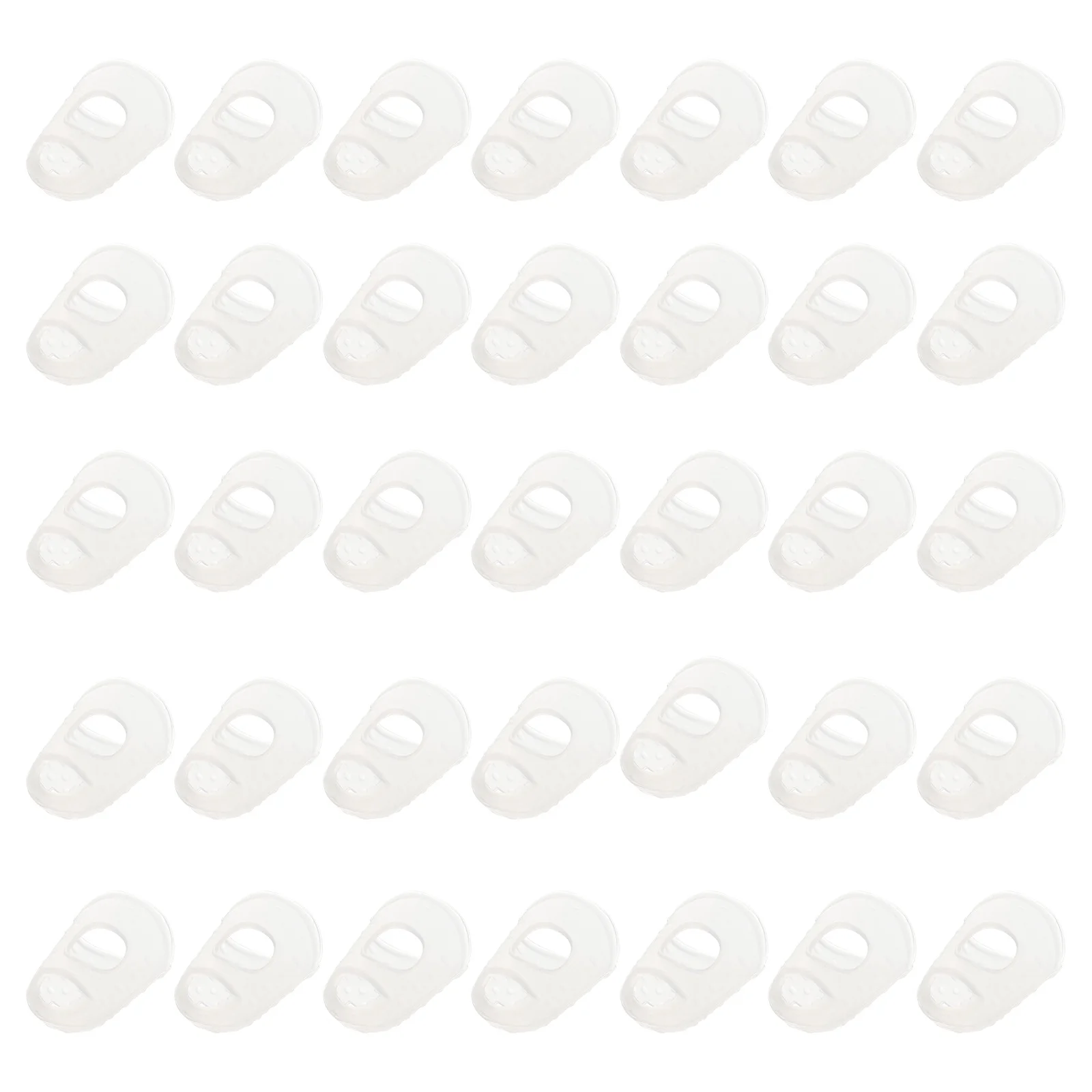 Protecteurs du bout des doigts de guitare en Silicone, 40 pièces, doux et respirant, pour ukulélé, guitare électrique, Protection contre la douleur, pratique