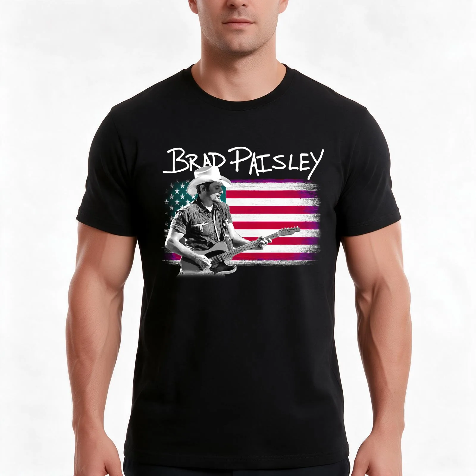 The Single Most Important Thing You Need To Know About Brad Paisley T-Shirt, Summer Casual Cotton Tee, Oversized Streetwear Tops