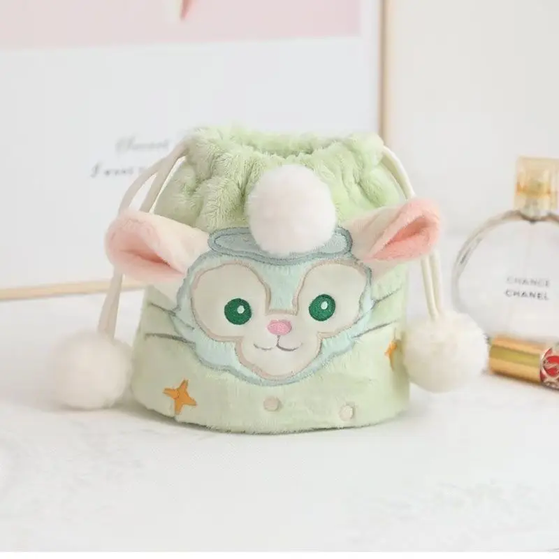 13 cm Disney Linabell Stellalou Gelatoni Miękki Pluszowy Zestaw Torebek Kosmetycznych Przenośny Duży Pojemnik Prezent Urodzinowy dla Dziewczynki