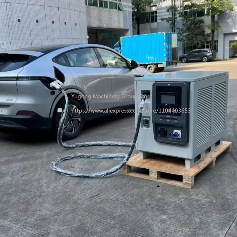 Mobile EV DC Battery Charging Power System with 180KW Output and 200kWh Energy Storage for Temporary Power Supply