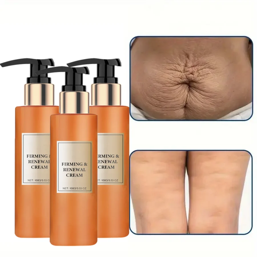 

3 Bottle Firming Body Cream Increase Elasticity Skin Reduce Wrinkle Neck Leg Massage Tightening Sooth Lifting Body Lotion 100ml