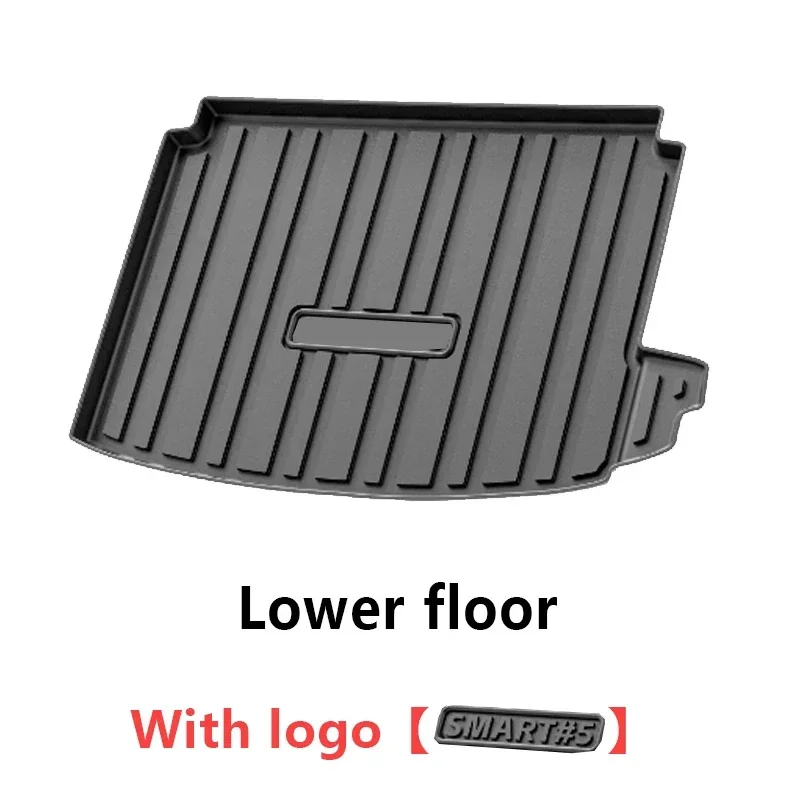 TPE Voor Smart 5 HY11 2024 2025 2026 Kofferbak Mat Vloer Pad Waterdichte Kofferbak Cargo Liner Boot Tapijt auto Interieur Accessoires