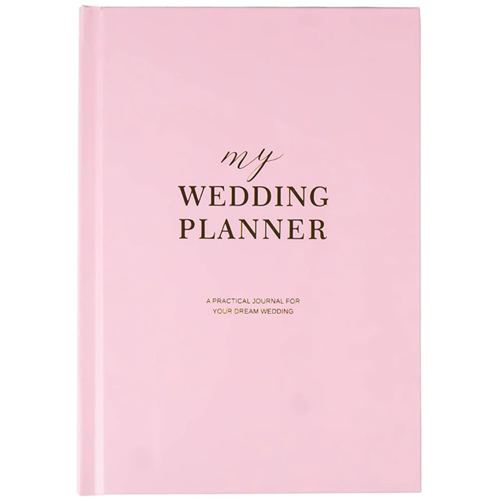 Wedding Book Notebook Planning Notepad for Planner and Organizer The Bride Gift Paper Engagement