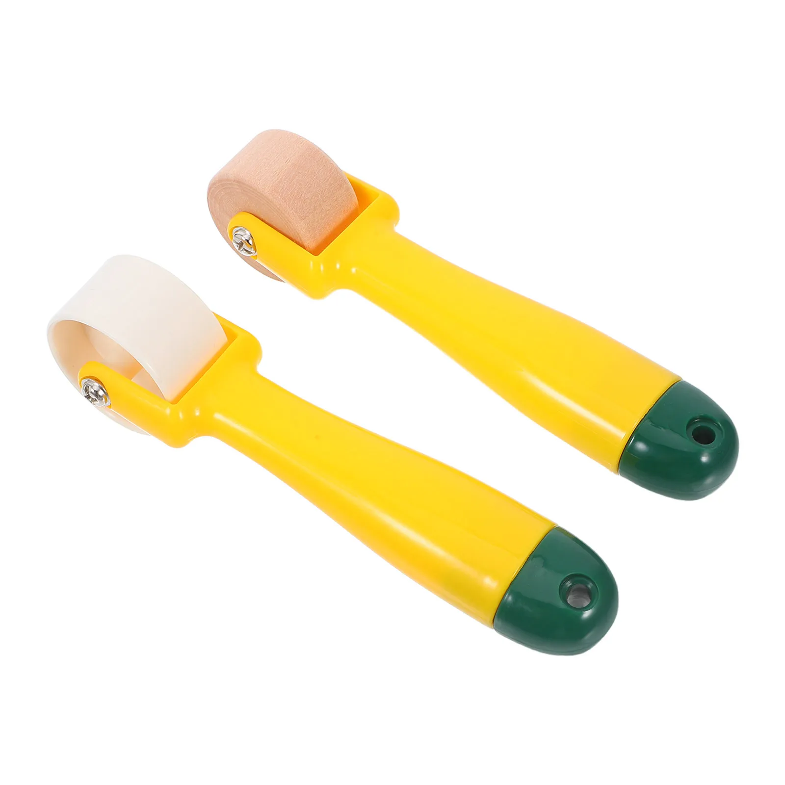 

2 шт. ролики для шитья швов, портативные инструменты для квилтинга, эргономичная ручка для прессования швов, небольшие швейные помещения, ролики для обоев