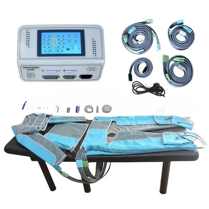 2024 New 44 Chambers Full Body Pressotherapy Lymphatic Drainage Machine  Simple and Easy To Operate