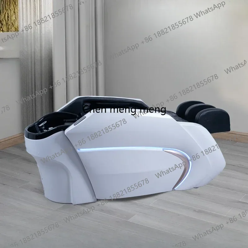 Smart Electric Massage Shampoo Chairs Beauty Shower Fumigation Water Cycle Shampoo Chairs Salon Furniture Sillas De Shampoo