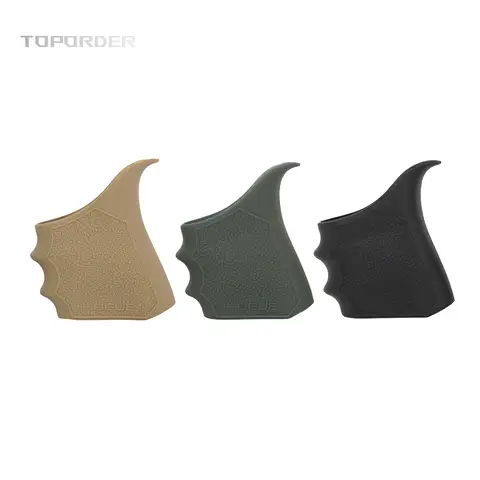 Tactical Pistol Rubber Grip Anti Slip Glove for Glock 17 19 20 21 22 23 31 32 Tactical Hunting Accessories