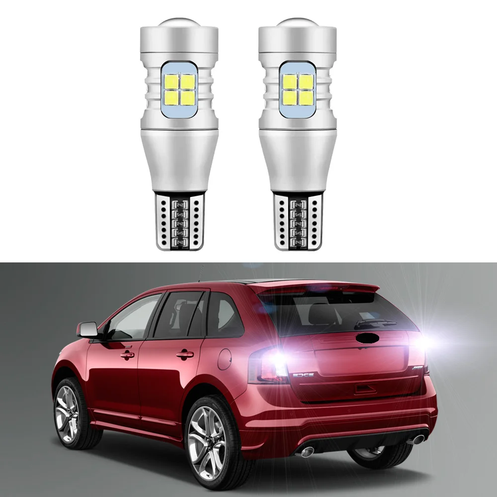 

2Pcs Canbus For Ford Edge 2007 2008 2009 2010 2011 2012 2013 2014 LED Backup Rverse Reversing light Bulb