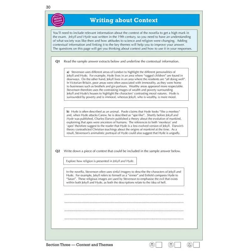GCSE English  Dr Jekyll And Mr Hyde Workbook Includes Answers CGP Books Coordination Group Publications 9781782947790 Book