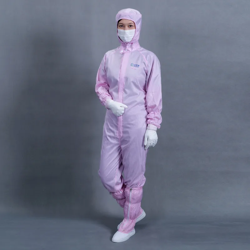 ESD Anti-static Garment Jumpsuit Cleanroom Workwear Protective Coverall Antistatic Lab ESD Clothes