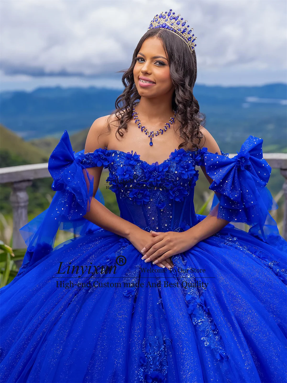 

Платье Quinceanera с открытыми плечами и аппликацией из кружева с блестками, индивидуальный корсет, милое платье 16, бальное платье принцессы, Vestido De 15 Anos