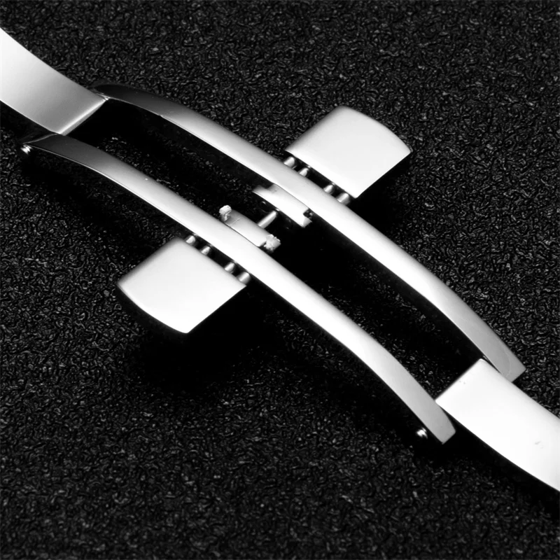 12mm 14mm 16mm 18mm Stainless Steel Buckle for Longines Master Leather Watchband Folding Clasp Accessory Strap Buckle