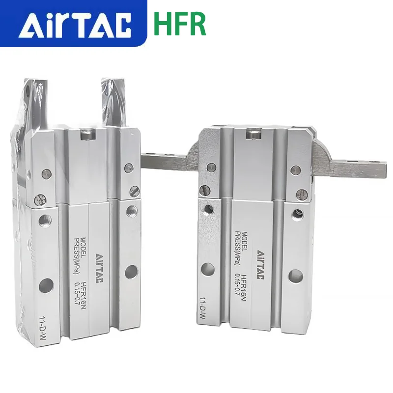 Original AirTAC HFR 180 Degree Open/Close Three Sides Fixed Installation Finger Pneumatic Cylinder HFR10 16 20 25 32 With Magnet