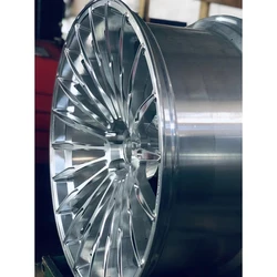 Alloy wheel forged rim hub JZ CNC Custom 2-Piece 5x120 5x114.3 5x112mm 17 18 19 20 21 22inch for Passenger Cars New with 50mm ET