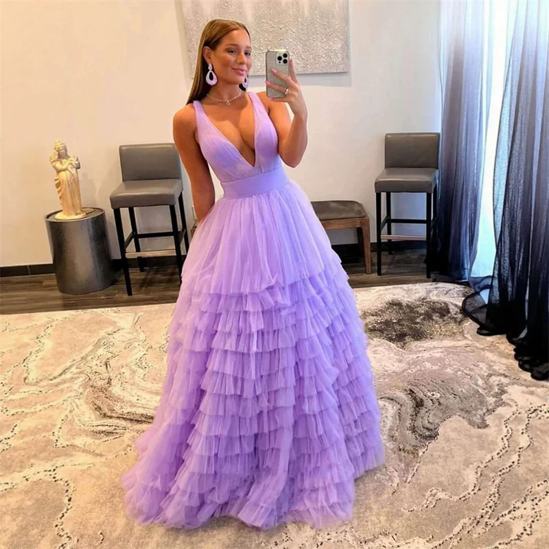 A Line Chiffon Spaghetti Straps Beading Slit Evening Bridesmaid Dresses Wedding Party Formal Prom Birthday Floor Length Lace Up
