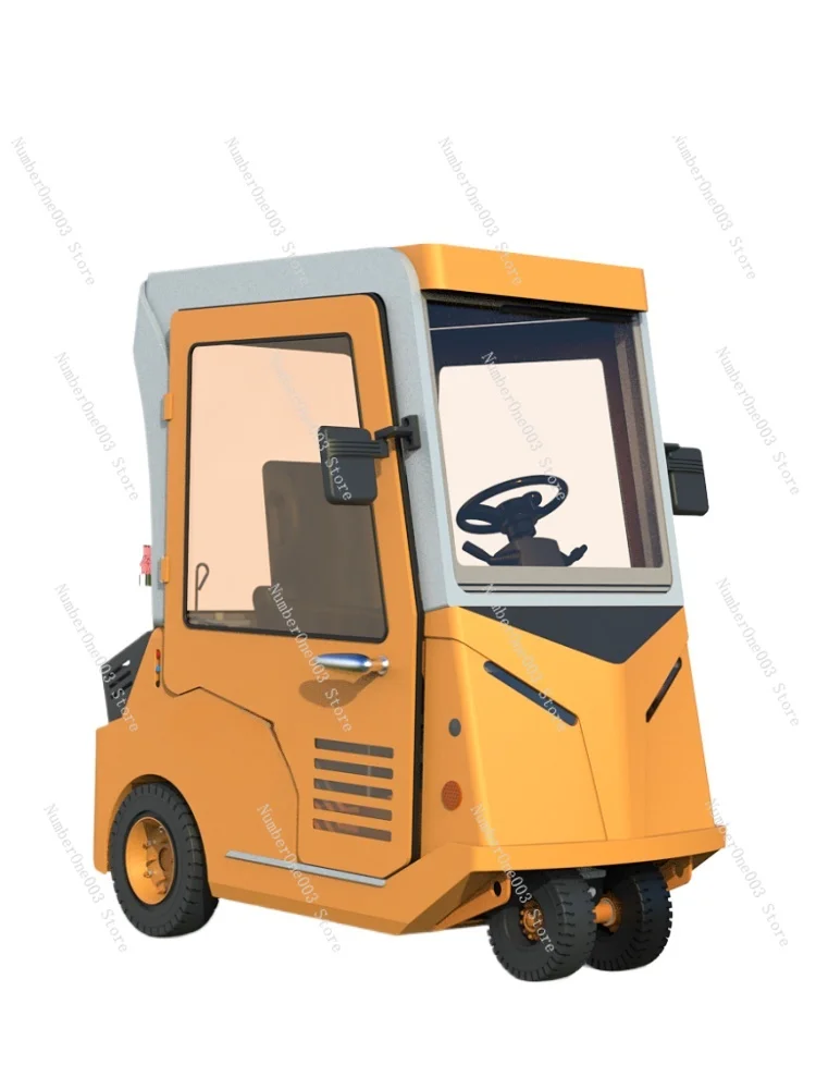 Car-mounted electric tractor lithium battery battery battery trailer head factory warehouse airport truck tractor head