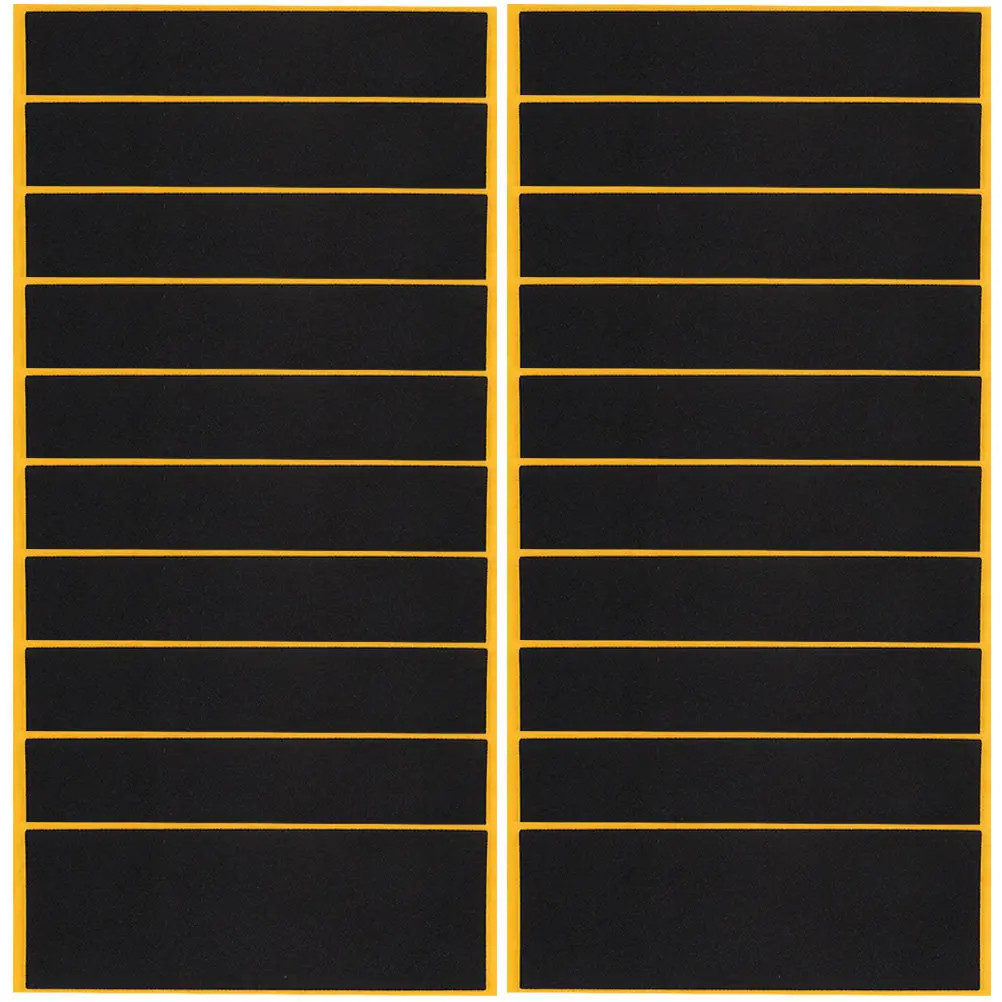 

20 шт. противоскользящей амортизирующей ленты для фингерборда с клейкой основой, мини-лента для скейтборда для легкого нанесения, комфорта и контроля