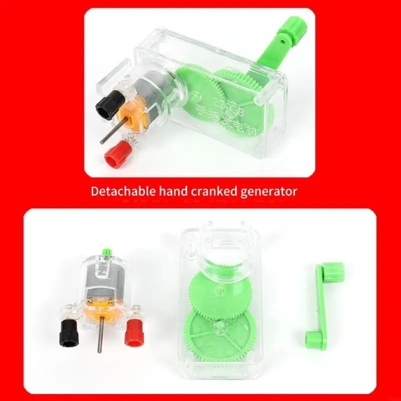 T5EA DIY Generador Motor Motor Física STEM Física Toy Generator Motor Motor Kits